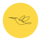 Yellow Circle Humming Bird link to Skylar Early Learning Centre Information